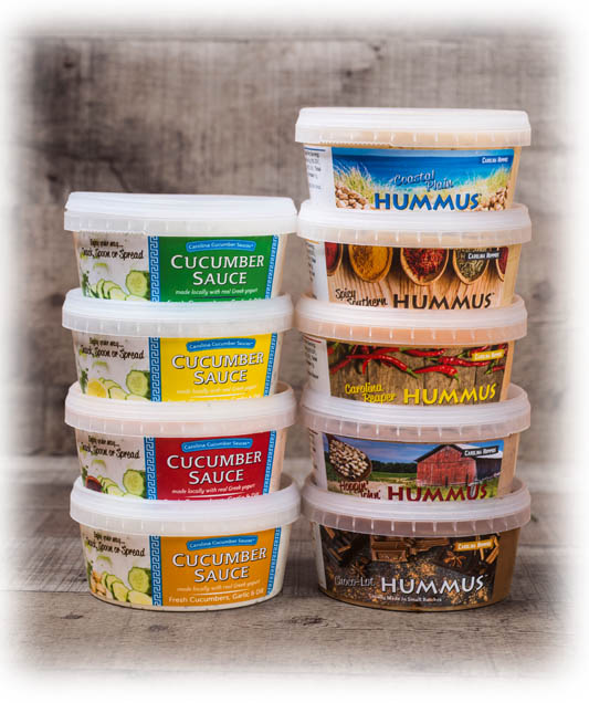 Carolina hummus cucumber sauces tasty flavors varieties